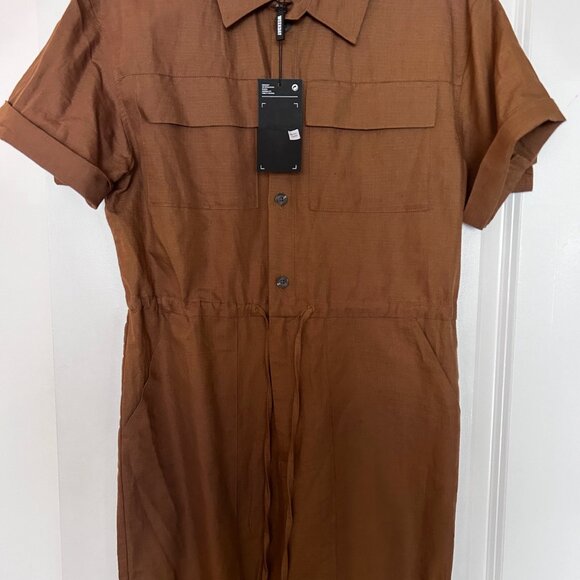 NWT Brown Coveralls/Jumpsuit - Picture 4 of 4